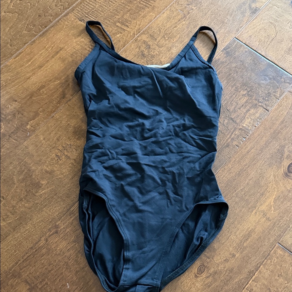 Black One-Piece Swimsuit